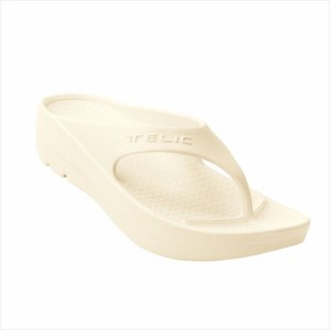 TELIC W-FLIPFLOP-IY-S リカバリーサンダル（IVORY・サイズ：S(23-23.5cm)）テリック　W-FLIP FLOP[WFLIPFLOPIYS] 返品種別A