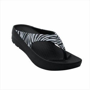 TELIC W-FLIPFLOP-ZR-XS リカバリーサンダル（Zebra・サイズ：XS(22-22.5cm)）テリック　W-FLIP FLOP[WFLIPFLOPZRXS] 返品種別A