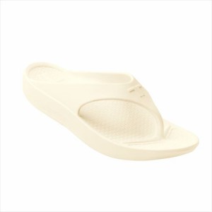 TELIC FLIPFLOP-IY-ML リカバリーサンダル（IVORY・サイズ：ML(25.5-26cm)）テリック　FLIP FLOP[FLIPFLOPIYML] 返品種別A