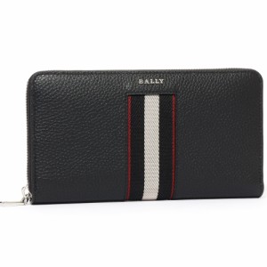 バリー 6306285 ラウンドファスナー長財布（ブラック）BALLY[6306285DSH] 返品種別B