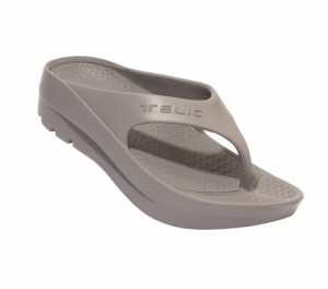 TELIC W-FLIPFLOP-AG-XL リカバリーサンダル（Ash gray・サイズ：XL(27.5-28cm)）[WFLIPFLOPAGXL] 返品種別A