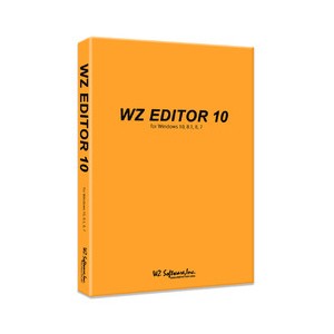 WZソフトウェア WZEDITOR10/CD-ROM-W WZ EDITOR 10 CD-ROM版※パッケージ版[WZEDITOR10CDROMW] 返品種別B