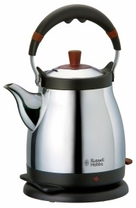 ラッセルホブス 7210JP 電気ケトル　1.0L　ブラックKettle Fuji　ケトル藤[7210JP] 返品種別A