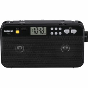 東芝 TY-SR66-K FM/AMラジオ (ブラック)TOSHIBA[TYSR66K] 返品種別A