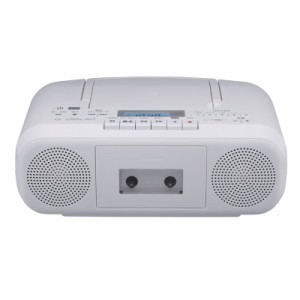 東芝 TY-CDS8-W CD対応ラジカセ(ホワイト)東芝ラジカセ　CDラジカセ　東芝ラジオ[TYCDS8W] 返品種別A