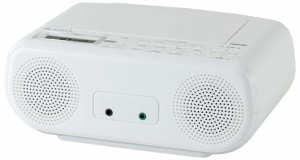 東芝 TY-C161-W CDラジオ（ホワイト）TOSHIBA AUREX[TYC161W] 返品種別A