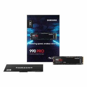 Samsung（サムスン） MZ-V9P2T0B-IT Samsung SSD 990 PRO 2TB (M.2/NVMe) 国内正規保証品[MZV9P2T0BIT] 返品種別B