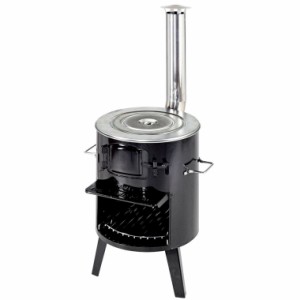 キャプテンスタッグ UG-11 KAMADO(かまど)煙突ストーブCAPTAIN STAG[UG11] 返品種別A