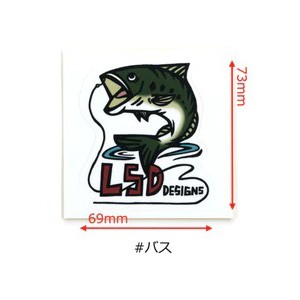 LSD 屋外耐候性ステッカー(キャンステ #バス) L.S.D. Designs ステッカー 屋外耐候性ステッカー(キャンステ #バス)返品種別A