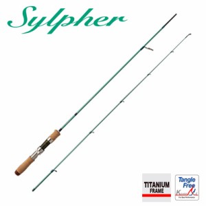 パームス SYSSi-53UL シルファー SYSSi-53UL 5.3ft 2ピース スピニングPALMS Sylpher ネイティブトラウトロッド[SYSSI53UL] 返品種別A