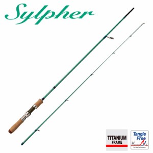 パームス SYCVi-56UL シルファー SYCVi-56UL 5.6ft 2ピース スピニングPALMS Sylpher ネイティブトラウトロッド[SYCVI56UL] 返品種別A