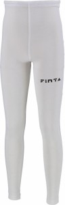 FINTA（フィンタ） サッカー・フットサル用　インナータイツ（ホワイト・サイズ：140cm） ジュニア用 FNT-FTW7030-001-140返品種別A