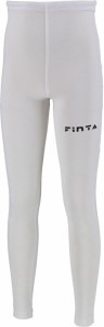 FINTA（フィンタ） サッカー・フットサル用　インナータイツ（ホワイト・サイズ：150cm） ジュニア用 FNT-FTW7030-001-150返品種別A