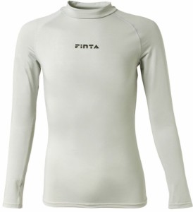FINTA（フィンタ） FTW7027-003-L インナーシャツ　長袖　ハイネック（シルバー・サイズ：L）FINTA[FNTFTW7027003L] 返品種別A