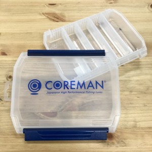 コアマン ダブルオープン ルアーケース(#001 クリア) COREMAN ダブルオープン ルアーケース(#001 クリア)返品種別A