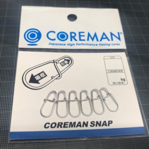 コアマン コアマン スナップ #2(最大強度39kg) コアマン スナップ #2(最大強度39kg)COREMAN[コアマンスナツプ2] 返品種別A