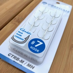 コアマン コアマントレブルフック CTRB-M #7(IP-18/IP-25HL/IP-26 純正) コアマントレブルフック CTRB-M #7(IP-18/IP-25HL/IP-26 純正)CO