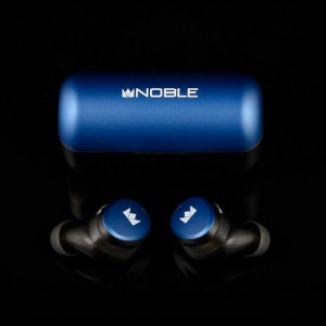 ノーブルオーディオ ノイズキャンセリング機能搭載 完全ワイヤレス Bluetoothイヤホン(ブルー) NOB-FOKUSHANC-B返品種別A
