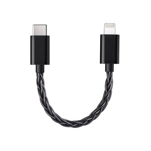 フィーオ FIO-LT-LT2 デジタル接続用ケーブル（8.5cm）【Lightning ⇒ USB Type C】FiiO[FIOLTLT2] 返品種別A