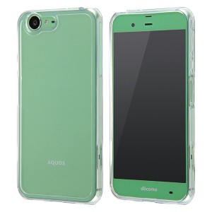 レイアウト RT-AQH4CC2/C AQUOS ZETA（SH-04H）/AQUOS SERIE（SHV34）/AQUOS Xx3用 ハイブリッドケース(クリア)[RTAQH4CC2C] 返品種別A