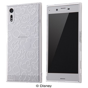 レイアウト RT-RDXPXZA/MKC Xperia XZs（SO-03J/SOV35/SoftBank）/XZ（SO-01J/SOV34/SoftBank）用 ディズニーキャラクター TPUソフトケー