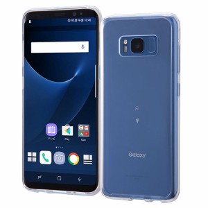 レイアウト RT-GS8CC2/C Galaxy S8（SC-02J/SCV36）用 ハイブリッドケース（クリア）[RTGS8CC2C] 返品種別A