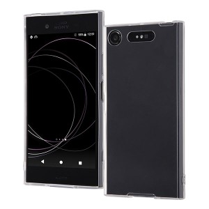 レイアウト RT-RXZ1CC2/C Xperia XZ1（SO-01K/SOV36/SoftBank）用 ハイブリッドケース (クリア)[RTRXZ1CC2C] 返品種別A