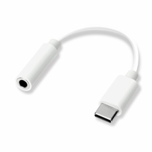 PGA PG-35CCN02WH Premium Style 3.5mmイヤホン変換アダプタ for USB Type-C（ホワイト）[PG35CCN02WH] 返品種別A