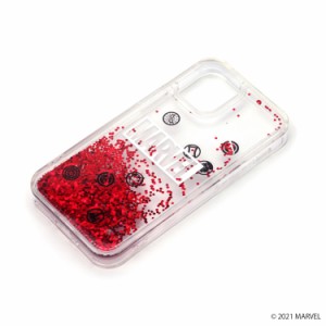 PGA PG-DLQ20F08MVL iPhone 12 mini（5.4インチ）用 グリッターケース [マーベルロゴ][PGDLQ20F08MVL] 返品種別A