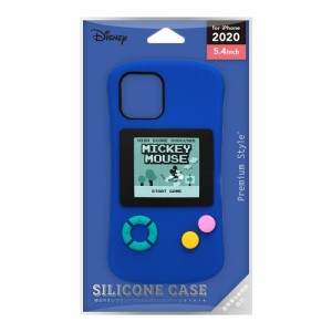 PGA PG-DSC20F05MKY iPhone 12 mini用 シリコンケース Premium Style（ミッキーマウス/GAME）[PGDSC20F05MKY] 返品種別A