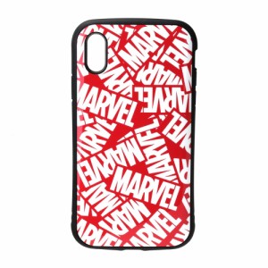 PGA PG-DCS504MVL iPhone XR用 ハイブリッドタフケース [MARVEL（マーベル） ロゴ/レッド][PGDCS504MVL] 返品種別A