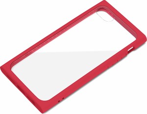 PGA PG-20MGT02RD iPhone SE（第2世代）/8 /7 /6s /6用 ガラスタフケース（レッド）[PG20MGT02RD] 返品種別A