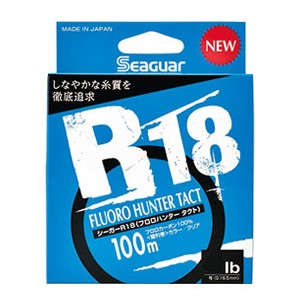 シーガー シーガー R18 フロロハンターTACT(タクト)100m(0.5ゴウ/2lb) シーガー R18 フロロハンターTACT(タクト)100m(0.5号/2lb)Seaguar(