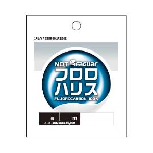 シーガー ノットシーガー NOT SEAGUAR フロロハリス50m(2.5号) クリア ノットシーガーフロロハリス50m2.5ゴウ返品種別B