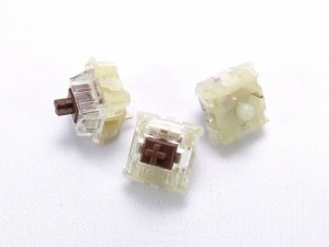 ビット・トレード・ワン ADMXBRIL Cherry MX メカニカルキースイッチ バックライトLED対応透過仕様モデル（茶軸） 10個セットBitTradeOne