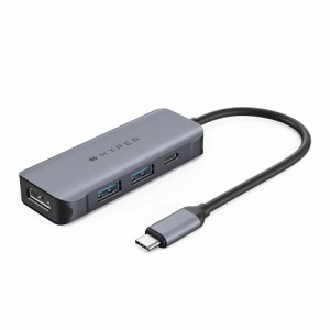 HYPER HP-HD41 HyperDrive 4-in-1 USB-C ハブ[HPHD41] 返品種別A