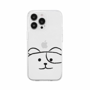 AKAN AK25637I15PR iPhone15 Pro（6.1inch/3眼）用 ソフトクリアケース MYPET（イヌ）[AK25637I15PR] 返品種別A