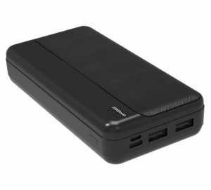 Tuna GWP-SL20A2C21B 超大容量モバイルバッテリー 20000mAh 3ポート同時充電可能（黒）[GWPSL20A2C21B] 返品種別A