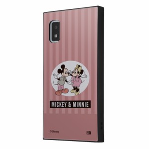 イングレム IQ-DAQL1K3TB/MKN2 AQUOS wish3(SH-53D/SoftBank)用 『ディズニーキャラクター』耐衝撃ハイブリッドケース KAKU（ミッキー＆