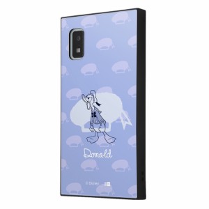 イングレム IQ-DAQL1K3TB/DD10 AQUOS wish3(SH-53D/SoftBank)用 『ディズニーキャラクター』耐衝撃ハイブリッドケース KAKU（ドナルドダ