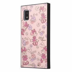 イングレム IQ-DAQL1K3TB/MN21 AQUOS wish3(SH-53D/SoftBank)用 『ディズニーキャラクター』耐衝撃ハイブリッドケース KAKU（ミニーマウ