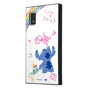 イングレム IQ-DAQL1K3TB/ST001 AQUOS wish3(SH-53D/SoftBank)用 『ディズニーキャラクター』耐衝撃ハイブリッドケース KAKU（『リロ＆ス