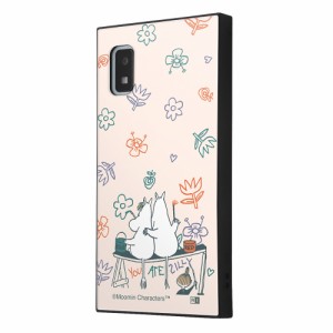 イングレム IQ-AAQL1K3TB/MT26 AQUOS wish3(SH-53D/SoftBank)用 『ムーミン』耐衝撃ハイブリッドケース KAKU（ムーミン達のお絵描き）[IQ