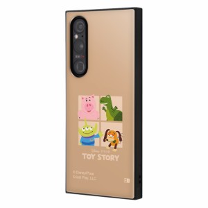 イングレム IQ-DXP1M5K3TB/TY7 Xperia 1 V(SO-51D/SOG10/SoftBank)用 『ディズニー・ピクサーキャラクター』耐衝撃ハイブリッドケース KA