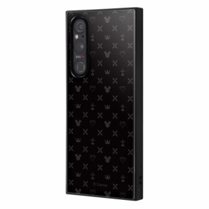 イングレム IQ-DXP1M5K3TB/KH009 Xperia 1 V(SO-51D/SOG10/SoftBank)用 『 キングダム ハーツ 』耐衝撃ハイブリッドケース KAKU（『キン