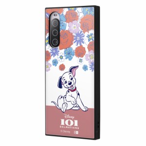 イングレム IQ-DXP10M5K3TB/DL2 Xperia 10 V(SO-52D/SOG11/SoftBank)用 『ディズニーキャラクター』耐衝撃ハイブリッドケース KAKU（子犬