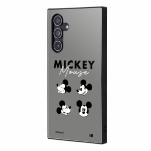 イングレム IQ-DGA54K3TB/MK9 Galaxy A54 5G(SC-53D/SCG21)用 『ディズニーキャラクター』耐衝撃ハイブリッドケース KAKU（ミッキーマウ