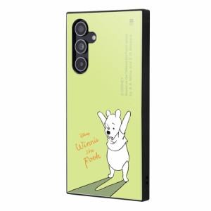 イングレム IQ-DGA54K3TB/PO23 Galaxy A54 5G(SC-53D/SCG21)用 『ディズニーキャラクター』耐衝撃ハイブリッドケース KAKU（プーさん/キ