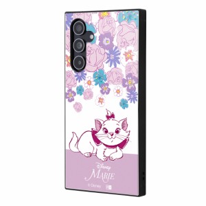 イングレム IQ-DGA54K3TB/MA2 Galaxy A54 5G(SC-53D/SCG21)用 『ディズニーキャラクター』耐衝撃ハイブリッドケース KAKU（マリー/フラワ