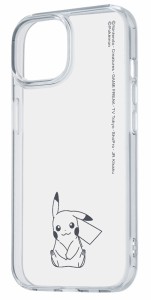 イングレム IN-PP41UC/PK2M iPhone 15用 ポケットモンスター ハイブリッドケース Charaful（ピカチュウ）[INPP41UCPK2M] 返品種別A